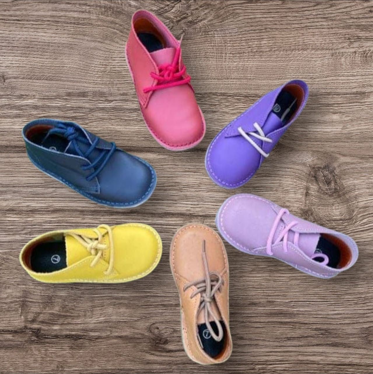 Hunter Kids Vellies in assorted colours — Yellow