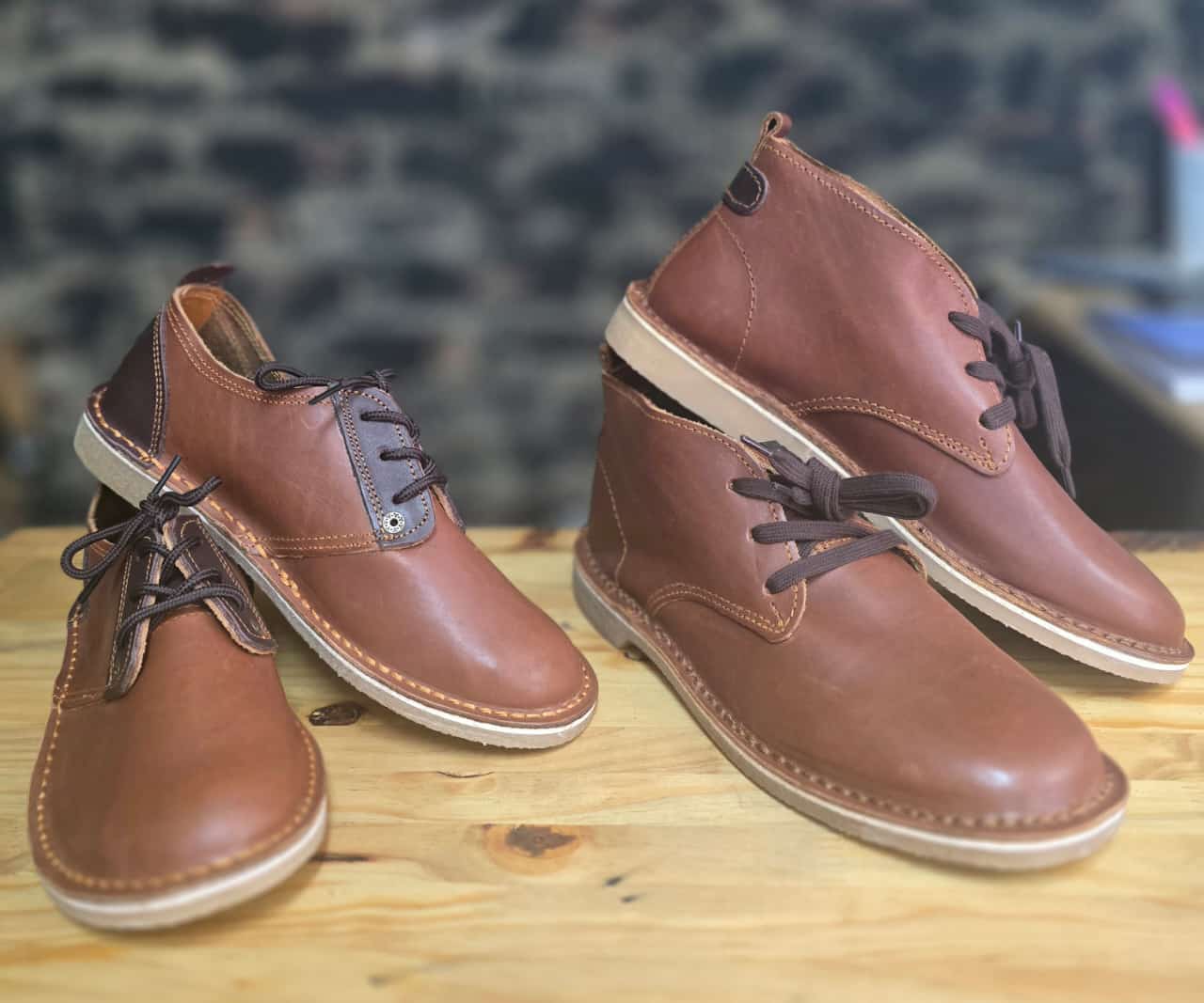 Hunter His & Hers Vellies in genuine leather